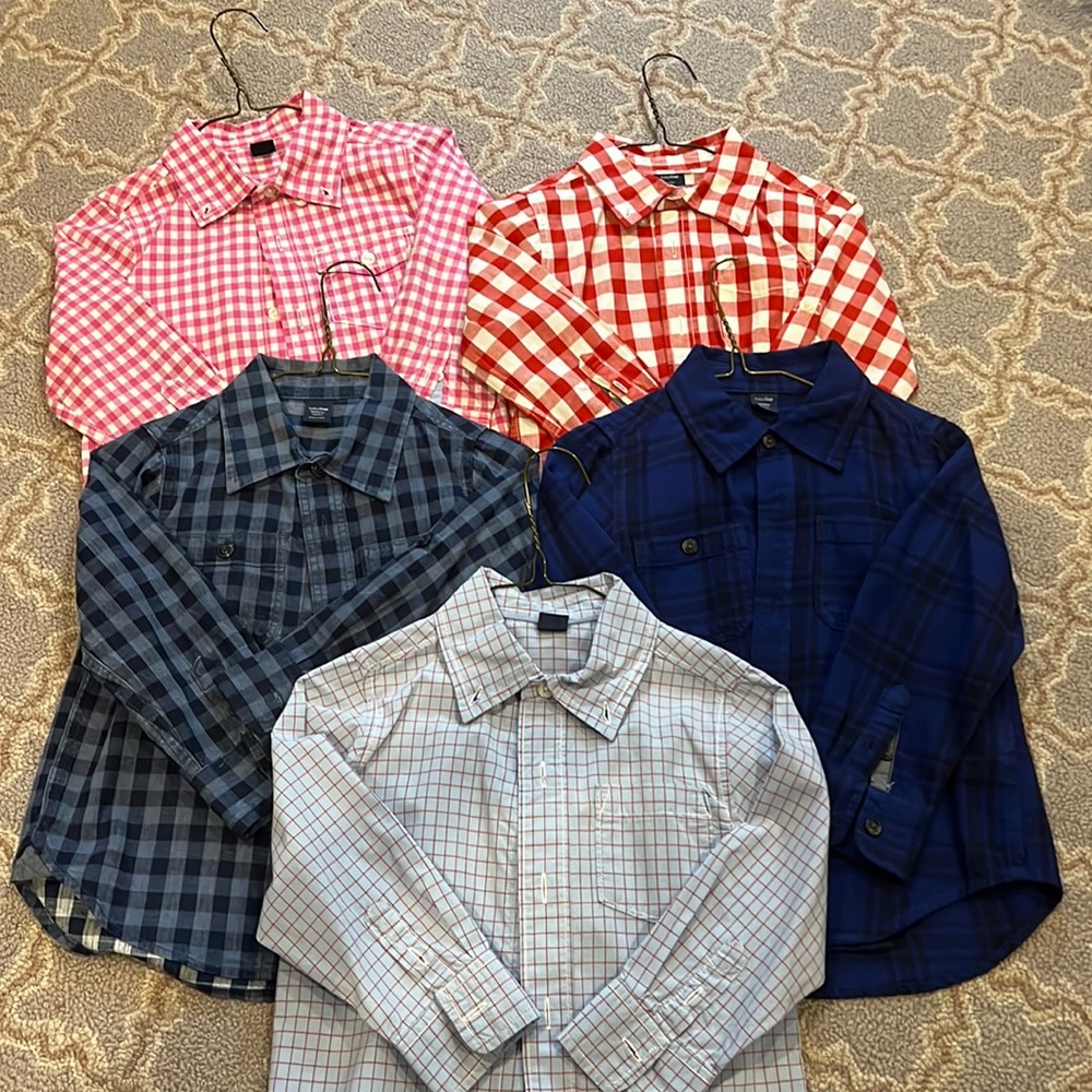 (5) 3T Dress Shirt Bundle